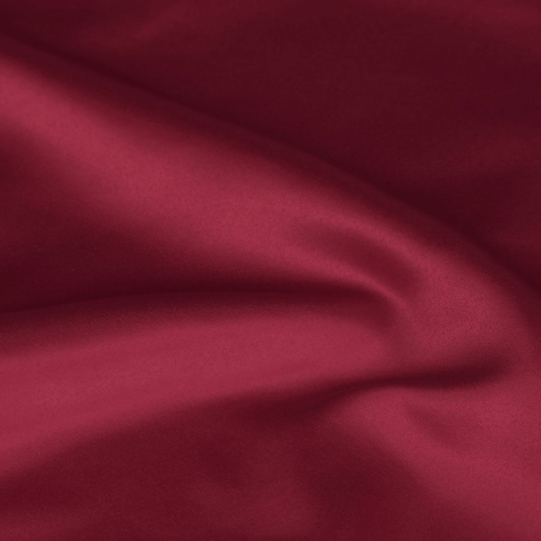 Unique Bargains 2-Piece Satin Ruffled Edge Pillowcases, Standard, Burgundy