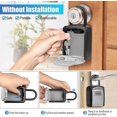 thumbnail image 3 of Key Box, Key Box With [] [with Extraíble] Portable Mini Se Key Box Reseteable para uso en exteriores y en interiores (gr, 3 of 5