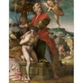 thumbnail image 3 of Andrea del Sarto 15x18 Black Modern Framed Museum Art Print Titled - The Sacrifice of Isaac (C. 1527), 3 of 5