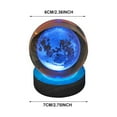 thumbnail image 2 of EIMELI 3d Glowing Crystal Ball Night Light Ornament Creative Coloful Night Scene Lamp With Base For Home Decor Gift, 2 of 9