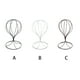 thumbnail image 5 of Yuarrent Soportes metálicos modernos para sombreros, peluca hueca, soporte decorativo con forma de farol, almacenamiento, estante de Decoración del hogar Blanco, 5 of 6