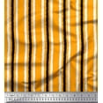 thumbnail image 1 of Soimoi Polyester Crepe Fabric Stripe Block Print Fabric by The Yard 42 Inch Wide, 1 of 1