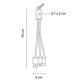 thumbnail image 2 of Paquete 330 piezas Cable multifuncional rojo 4 x 19, 2 of 3
