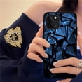 thumbnail image 1 of Yinuoda-funda de silicona suave para iphone, carcasa de lujo con diseño geométrico, para modelos 14, 13, 12, 11 Pro, Mini, XS MAX, 8, 7, 6 Plus, X, XS y XR Fivean unisex, 1 of 2