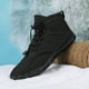 thumbnail image 2 of DQrwqpou Baskets Camping en Caoutchouc Bottes Neige Imperméables Pour La Marche en Plein Air (noir 37), 2 of 9