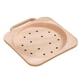 thumbnail image 1 of Flower Rolling Plant Stand with Wheels Movable Tray Flower Pot Rack Holder Pink L, 1 of 6