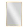 thumbnail image 6 of Emma + Oliver 48" x 30" Rectangular Wall Mirror with Gold Frame and Silver Backed Glass for Clarity for Entryways, Bathrooms & More, 6 of 12