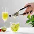 thumbnail image 3 of Jinsinto Lemon Squeezer - Manual Citrus Squeezer Juicer with Silicone Handle (Black), 3 of 5