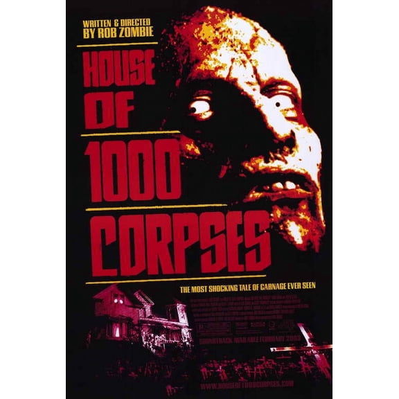 House of 1000 Corpses Movie POSTER 11" x 17" Style A