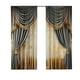 thumbnail image 3 of Hot6sl Ofertas Del Día Cortinas y Visillos Europeos de 2 Piezas, Serie Navideña, Cortinas de Impresión Digital Enviadas de Fábrica, 3 of 3
