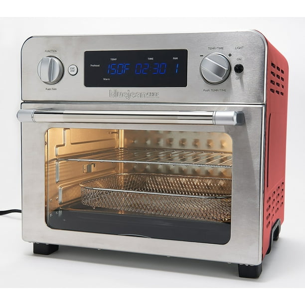 Blue Jean Chef 23L Digital Air Fryer Toaster Oven Red Refurbished ...