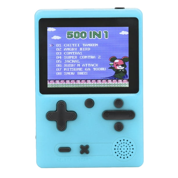 Console De Jeu Portable, Mini Console De Jeu Amusante Rétro Rechargeable à  écran Couleur De 3 Pouces Pour Enfant 