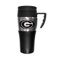 thumbnail image 2 of College NCAA Georgia Bulldogs Tasse de Voyage en Acier avec Poignée, 2 of 3