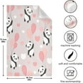 thumbnail image 3 of Dreamtimes Dishcloth, Kitchen Towel, Kitchen Gifts for Restaurant, Kitchen, Party, Happy Cute Panda, 3 of 7