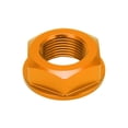 thumbnail image 3 of Motorcycle Wheel Hub Nut,  Anodized  Rear Aluminum Wheel Axle Nut  For Autocycle Replacement For  YZ125 1999-2021 Yellow, 3 of 8