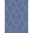thumbnail image 1 of Ahgly Company Indoor Rectangle Patterned Blue Novelty Area Rugs, 2' x 3', 1 of 6