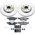 thumbnail image 2 of PowerStop Front Geomet Coated Brake Rotor and Pad Kit Fits: FIAT Select Models CRK6290, 2 of 4
