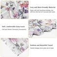 thumbnail image 5 of FORMRS Womens Scarf Winter Soft Long Big Warm Shawls Wrap Tassel Scarves, Purple Wildflowers, 5 of 9
