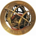 thumbnail image 2 of Nautical Brass Armillary Astrolabe Sphere Celestial Tabletop Armillary Antique Vintage Desktop Armillary, 2 of 3