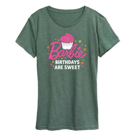 Barbie - Birthdays Are Sweet - Women's Short Sleeve Graphic T-Shirt