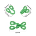 thumbnail image 2 of Sewing Hooks and Eye, 30pack Polyester Covered Hooks and Eyes Closure for Clothing(Green, 23mm Length), 2 of 6