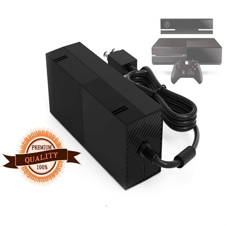For Microsoft Xbox One Console AC Adapter Brick Adapter Brick Charger Power Supply Cord Black