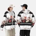 thumbnail image 4 of Balery Starfishes Shells Sudadera ligera de manga larga con capucha y protección solar UPF 50+ para hombre y mujer, ideal para pesca y running-Medium, 4 of 7