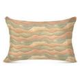 thumbnail image 3 of Peach Clouds 21x54" King Plush Pillow Case, Durable Zippered Bed Pillowcase for Sofa, 3 of 9