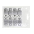 thumbnail image 3 of Speravity 8 Uds. Abrazaderas de soldadura a tope abrazaderas de hoja de soldadura de alta dureza Clips de soldadura de Metal ampliamente utilizados para Herramientas y ferretería Speravity TO003484-00, 3 of 6