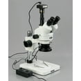 thumbnail image 2 of AmScope 3.5X-90X Zoom Stereo Microscope w 4-Zone 144-LED Light +3MP Digital USB Camera New, 2 of 4