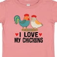 thumbnail image 4 of Inktastic Chicken Farmer I Love My Chickens Boys or Girls Baby T-Shirt, 4 of 5