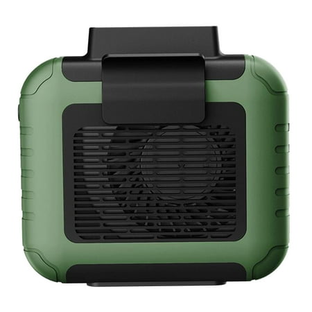 

Lomubue 1 Set 6000mAh Battery Operated Waist Fan 3 Speeds Strong Airflow Silent USB Rechargeable Hands Free Hanging Neck Fan for Outdoor Work