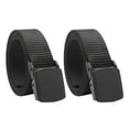 thumbnail image 1 of 2pcs Nylon Correas Cinturón Viajes Deportes Cinturón rgo Web Zulema Cinturón de cintura de nailon para hombre, 1 of 8