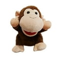 thumbnail image 2 of Monkey Hand Puppet Realistic Plush Puppet， Monkey Puppet for Kids Ocean Animal Hand Puppet with Moveable Mouth,Soft Stuffed Monkey Puppet Story Toy Octops Puppets Role Play Teaching, 2 of 9