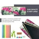 thumbnail image 5 of Fotbe Orchids Flowers Estuche para Lápices de Cuero con Estampado, Estuche con Cremallera Resistente, Organizador Compacto y Elegante para Papelería, 5 of 7