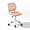 Rose, variant on Homy Casa Teen Desk Chair with Mesh Back, Adjustable Swivel Cute Vanity Chair,Purple