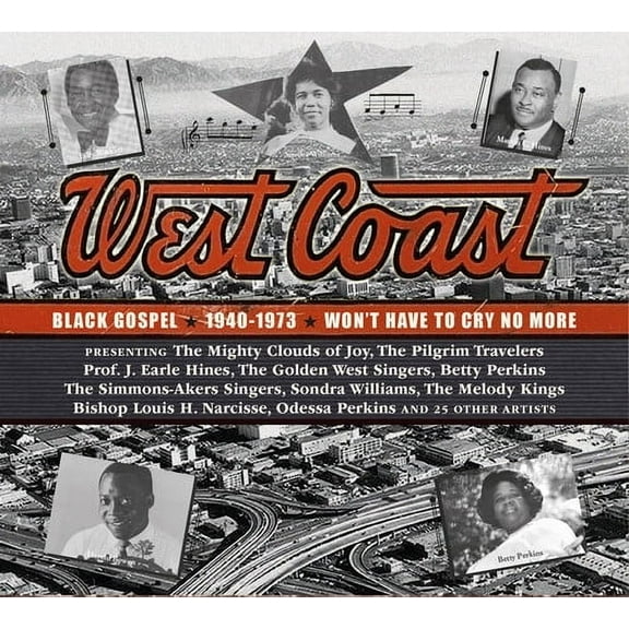 Various Artists - West Coast Black Gospel 1940-1973 - Won't Have to Cry No More (Various Artists) - Music & Performance - CD