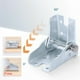 thumbnail image 5 of Bisagra de 90 grados, soporte invisible, pata de cama plegable con autobloqueo, marco de metal, para dormitorio, búsqueda de alto volumen, resistente, portátil, ajustable, para oficina, 5 of 7