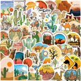 thumbnail image 1 of Hapiuen Stickers de viaje del desierto, 50 piezas, vinilo impermeable, 1 of 8