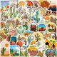 thumbnail image 1 of Hapiuen Stickers de viaje del desierto, 50 piezas, vinilo impermeable, 1 of 8