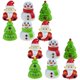thumbnail image 4 of Xmas Themed Pull Back Plaything for Kids and Toddlers, Assorted Color Plastic Party Favor, 12pcs, 4 of 4