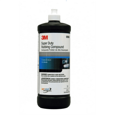 3M RUBBING COMPOUND SUPER DUTY QUART Automotive Cleaner