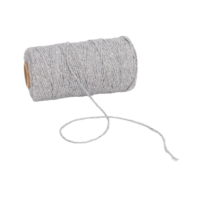 Fugacal Macrame Rope, Three Colors Available Macrame Cord 2mm For Home Decoration For Tassel Crafts