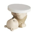 thumbnail image 2 of veasfak Table d'Appoint Statue d'Ours Table de Bout Table Basse Table d'Angle de Sofa pour Chambre Maison Brun, 2 of 9