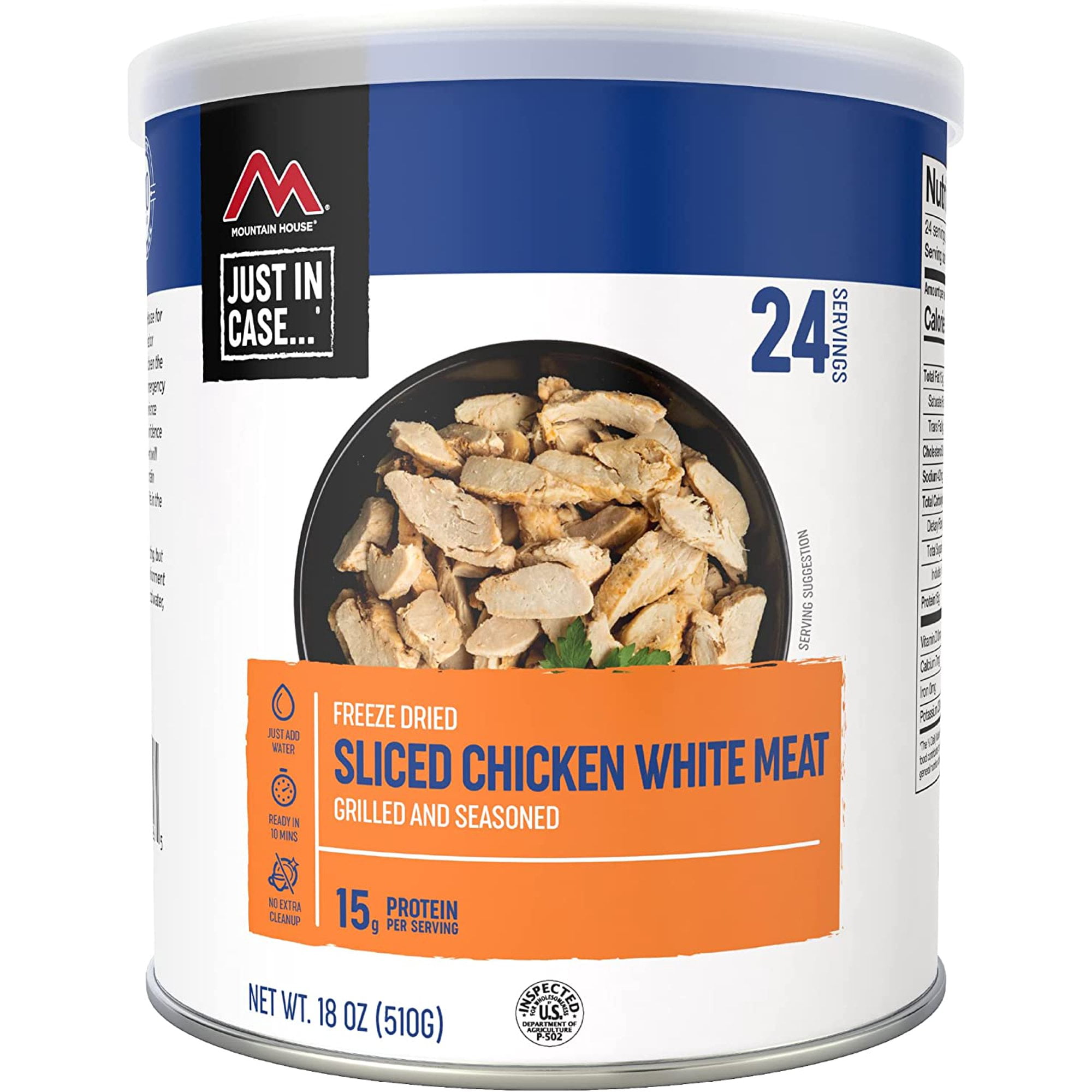 (Single Can) Newly Launched Mountain House Grilled Sliced Chicken 10