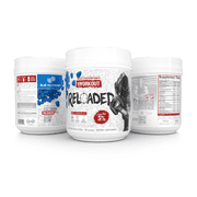 5% Nutrition Rich Piana Reloaded PreWorkout Supplement with Choline,HydroPrime Glycerol, Nitrosigine (Blue Raspberry)