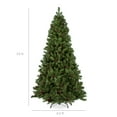 thumbnail image 2 of Best Choice Products 7.5ft Pre-Decorated Holiday Christmas Pine Tree w/1,348 Branch Tips, Metal Base  Green, 2 of 7