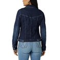 thumbnail image 2 of Veste en Denim Extensible pour Femmes, Veste en Jean, Veste en Denim Boutonnée, 2 of 5