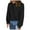 Black, variant on TJAZFJPA Lightweight Sweaters for Women Open Front Women's Stylish Casual Turtleneck Solid Color Pullover Sweater Pullover Sweaters for Women Work Womens Brown Sweater