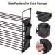 thumbnail image 2 of Yescom 2 Pack 4 Tier Shoe Rack Shelf Metal Shoe Tower 16 Pairs Shoe Storage Organizer Unit Entryway Closet Dorm Shelf Stackable Cabinet, 2 of 9